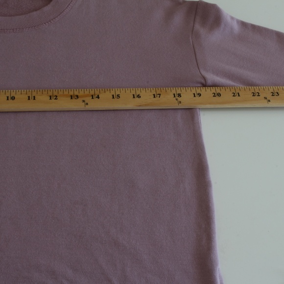 Athleta Long‎ Sleeve Modal XXS Costal Luxe Sweatshirt Purple Womens - Picture 8 of 9